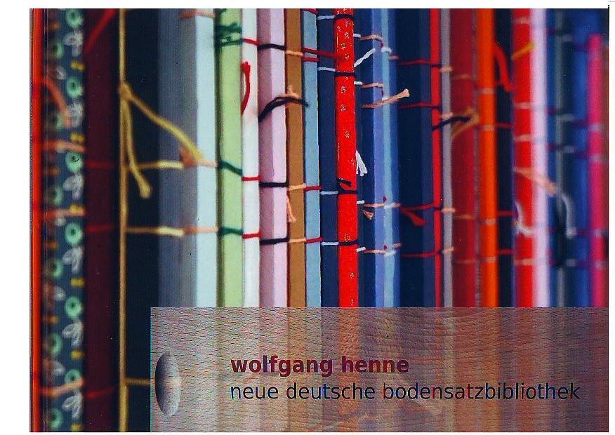 Dietmar Mayer München: Fotodokumentation Wolfgang Henne, Neue Deutsche Bodensatzbibliothek, Entstehungsorte